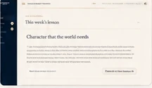 Lesson notes page