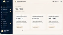 Student fees page